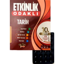 Paraf Yayınları Vip 10.sınıf Etkinlikli Tarih Soru Bankası-Telefon Tutucu Hediye-