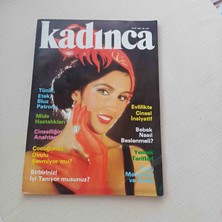 Kadınca Kadinca Ekim 1980 Sayısı. Içerikler Arasında Tünik, Etek, Bluz Patronu, Mide