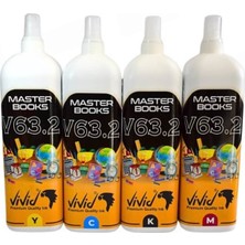 Epson Vivid V63.2 Dye Mürekkep Seti (4×1 Litre)