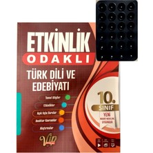 Paraf Yayınları Vip 10.sınıf Etkinlikli Türk Dili ve Edebiyatı -Telefontutucu Hediye-