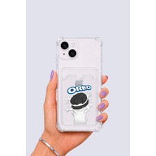 Cm Store iPhone 13 Kartlıklı Oreo Desenli Kılıf