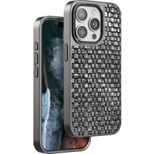 Kmrsfres Venco Iphone 15 Pro Max Brand Kapak - Gümüş