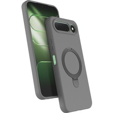 Nanospace Tecno Spark 50 5g Uyumlu Kılıf M-Safe Şarj Özellikli Standlı Samara Kapak