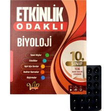 Paraf Yayınları Vip 10.sınıf Etkinlikli Biyoloji Soru Bankası-Telefon Tutucu Hediye-