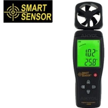 St. Morritz As 806 Rüzgar Hızı ve Sıcaklık Ölçer Anemometre