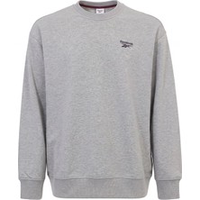 Reebok Sweatshirt Erkek Gri Id Rlx Clss Sl Crew