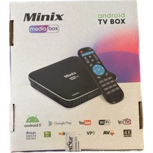 St. Morritz Mınıx Mediabox Android 11 4K Tv Box