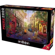 St. Morritz 2000 Parça Yapboz Puzzle - Paris Sokakları 3961