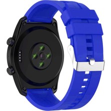 Forzacase Huawei Watch Gt 7 Pro 46MM ile Uyumlu Tokalı Çizgi Desen Silikon Kordon Kayış - FC369