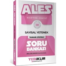 Yediiklim Yayınları Yediiklim 2027 ALES Sayısal Yetenek Tamamı Çözümlü Soru Bankası Y