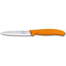St. Morritz 6.7706.L119 10CM Turuncu Düz Soyma Bıçağı