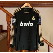Real Madrid 2011/12 Sezonu Cristiano Deplasman Ronaldo Forması (Black)