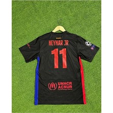 Barcelona Yeni Sezon Neymar Jr. Yetişkin Forması (Black)