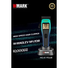 St. Morritz Vector Motor Hair Clipper (Type-C Şarjlı, 2 Renkli Kapaklı) Saç ve Sakal Makinesi -Ng-X1 Polar