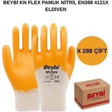 Beybi Arge Toptan Kn Flex Pamuk Nitril Eldiven 288 Çift No 10 Xl
