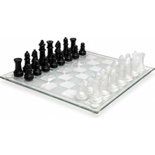 Cartiva Cam Satranç Oyun Seti 22*25 cm