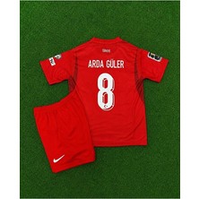 Türkiye 2026 Dünya Kupası Kırmızı Arda Güler Iç Saha Çocuk Forması (World Cup)
