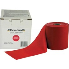 St. Morritz Thera-Band 20530 Egzersiz Bandı 1.5 Metre Orta Sert Kırmızı