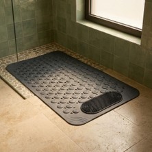 Bienca Masajlı Vantuzlu Banyo Paspası 36X69,5 – Vantuzlu Kaydırmaz Duşakabin Paspası | Silikon Ayak Ovma Bölgeli