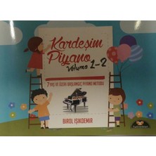 St. Morritz Birol Işıkdemir Kardeşim Piyano Volüme 1-2 7 Yaş ve Üzeri Başlangıç Metodu