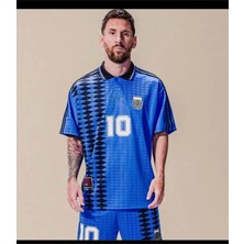 Arjantin 2023/24 Yeni Sezon Lionel Messi Ikonik Özel Nostalji Efsane Forması