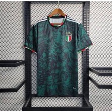 Italya Özel Tasarım Futbol Forması Yeşil