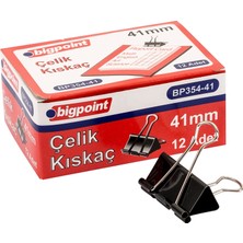 Bigpoint Çelik Kıskaç 41 mm ( 1 Kutu )