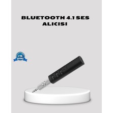 TeknoKapsül Bluetooth 4.1 Müzik Alıcısı 3.5mm Aux Girişli Mini Kablosuz Adaptör -