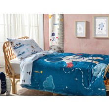 St. Morritz Galaxy Wellsoft Çocuk Battanıye 150X200 cm Mavi
