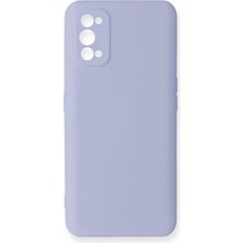 Kmrsfres Newface Realme 7 Pro Kılıf Nano Içi Kadife Silikon - Lila