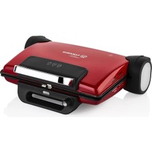 St. Morritz Tostema Kırmızı Maxi Tost Makinesi A811-03