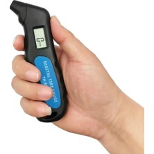 St. Morritz TH805 LCD Ekranlı Dijital Lastik Basınç Ölçer Metre Barometre Araba Kamyon Motosiklet Lastiği Için