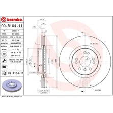 Brembo Dpmix-Hb Fren Diski On 4-Matic Mercedes W166 C292 W251
