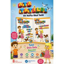 Ata Yayıncılık 4 .sınıf Ata Tatilde Okuduğunu Anlama + Genel Yetenek Dikkat Zeka Akıl Oyunları Kodlama