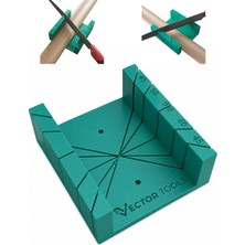 Vector Tools 60-45-90 Derece Açılı Kesme Klavuzu - Gönye Kutusu