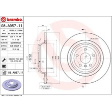 Brembo Dpmix-Hb Fren Diski Arka Mercedes W166 C292