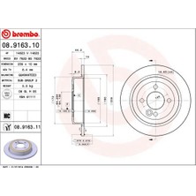 Brembo Dpmix-Hb Fren Diski Arka Mini R50 R52 R53 R55 R56 R58 R59