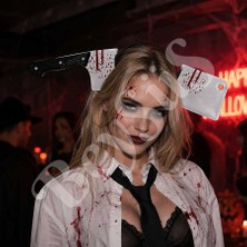 Beysüs Cadılar Bayramı Halloween Tac Satır Görünümlü