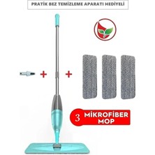 St. Morritz Mop Sprey Mop 300CC Su Hazneli Pratik Temizlik 3 Adet Mop ( Distribütör Garantili )