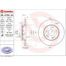 Brembo Dpmix-Hb Fren Diski On Mercedes W124 S124 C124
