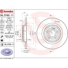 Brembo Dpmix-Hb Fren Diski Arka Mercedes W177 V177 W247 C118 X118 H247 X247 Spor Tip