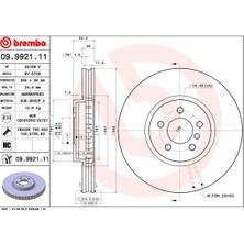 Brembo Dpmix-Hb Fren Diski On Bmw E70 F15 E71 F16