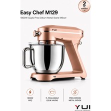 St. Morritz Easy Chef M129 1800W Stand Mikser 7l Pres Döküm Metal Hamur Yoğurma Makinesi