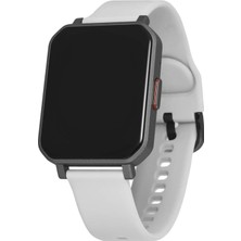 St. Morritz F12-YF122 You Smart Black & Grey Silicon Unisex Kol Saati