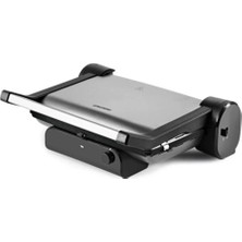 St. Morritz 4 Kademeli Cg 6861 6 Dilim Döküm Çıkarılabilir Plakalı Çift Taraflı 2000 Watt Izgaralı Inox Tost Ma