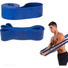 St. Morritz Direnç Lastiği Direnç Bandı Powerband Mavi (208CM x 4.5mm x 64MM)