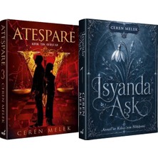 İndigo Kitap Ateşpare 3 Ciltli Kırık Yok Olmuşlar ve Isyanda Aşk Ciltli (Ceren Melek) 2'li Set