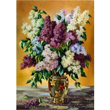 St. Morritz Nova 1000 Parça Vazo'da Leylaklar Puzzle /