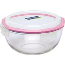 St. Morritz Primanova D-MBCB200 Yuvarlak Cam Saklama Kabı 2000 ml Glasslock