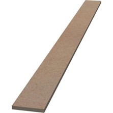 St. Morritz 0,8x1,2 cm (Uzunluk 25 Cm) (50 Adet) Mdf Çıta Plaka Panel Tabaka